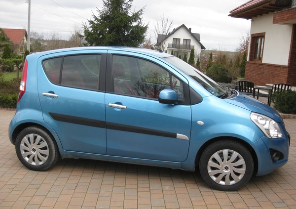Suzuki Splash cena 24900 przebieg: 79680, rok produkcji 2014 z Brzeziny małe 596